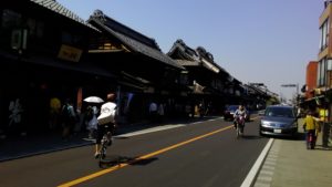 川越　蔵造りの町並み